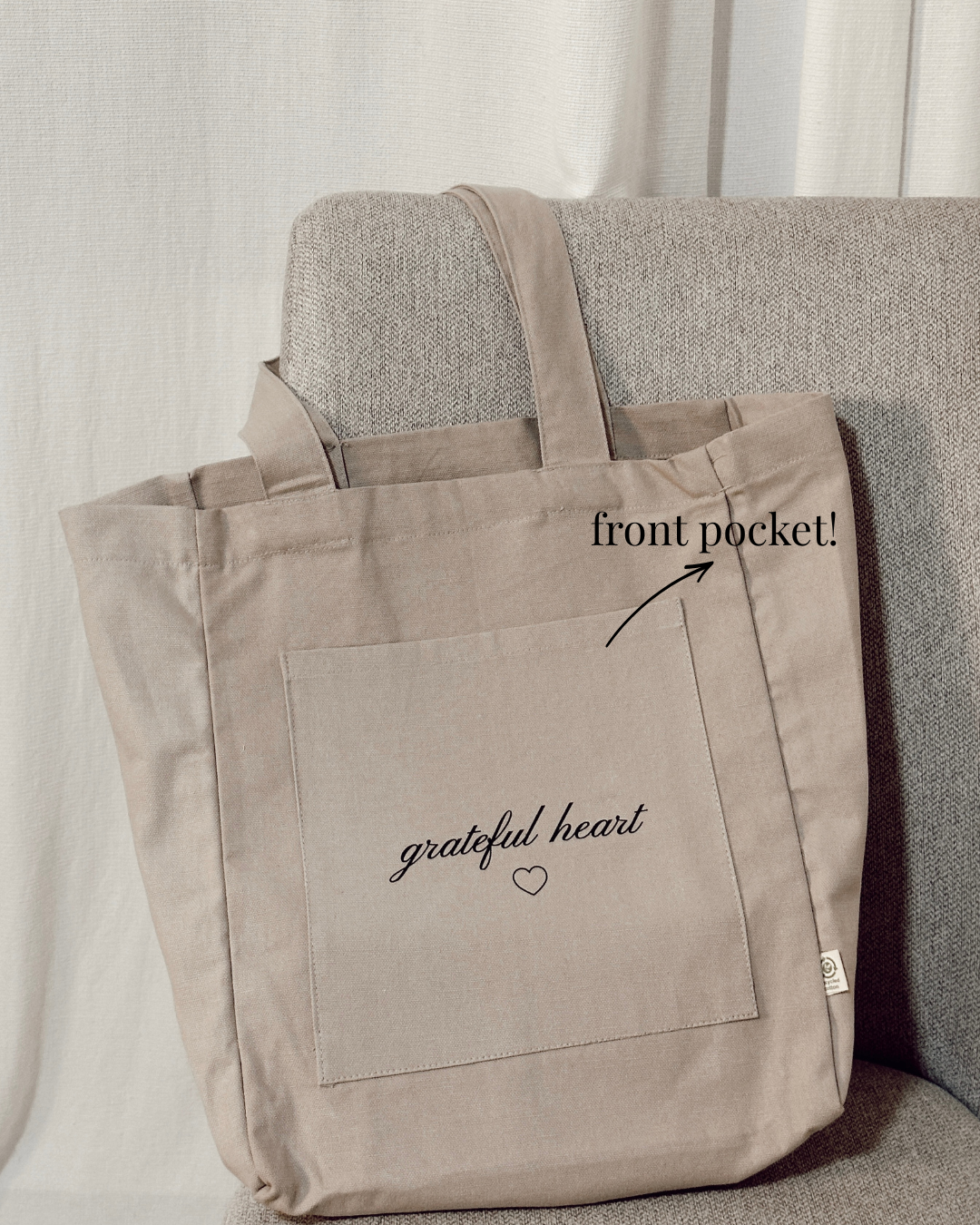 The Grateful Tote Beige