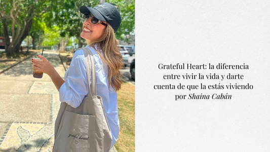La diferencia entre vivir la vida y darte cuenta de que la estás viviendo por Shaina Cabán