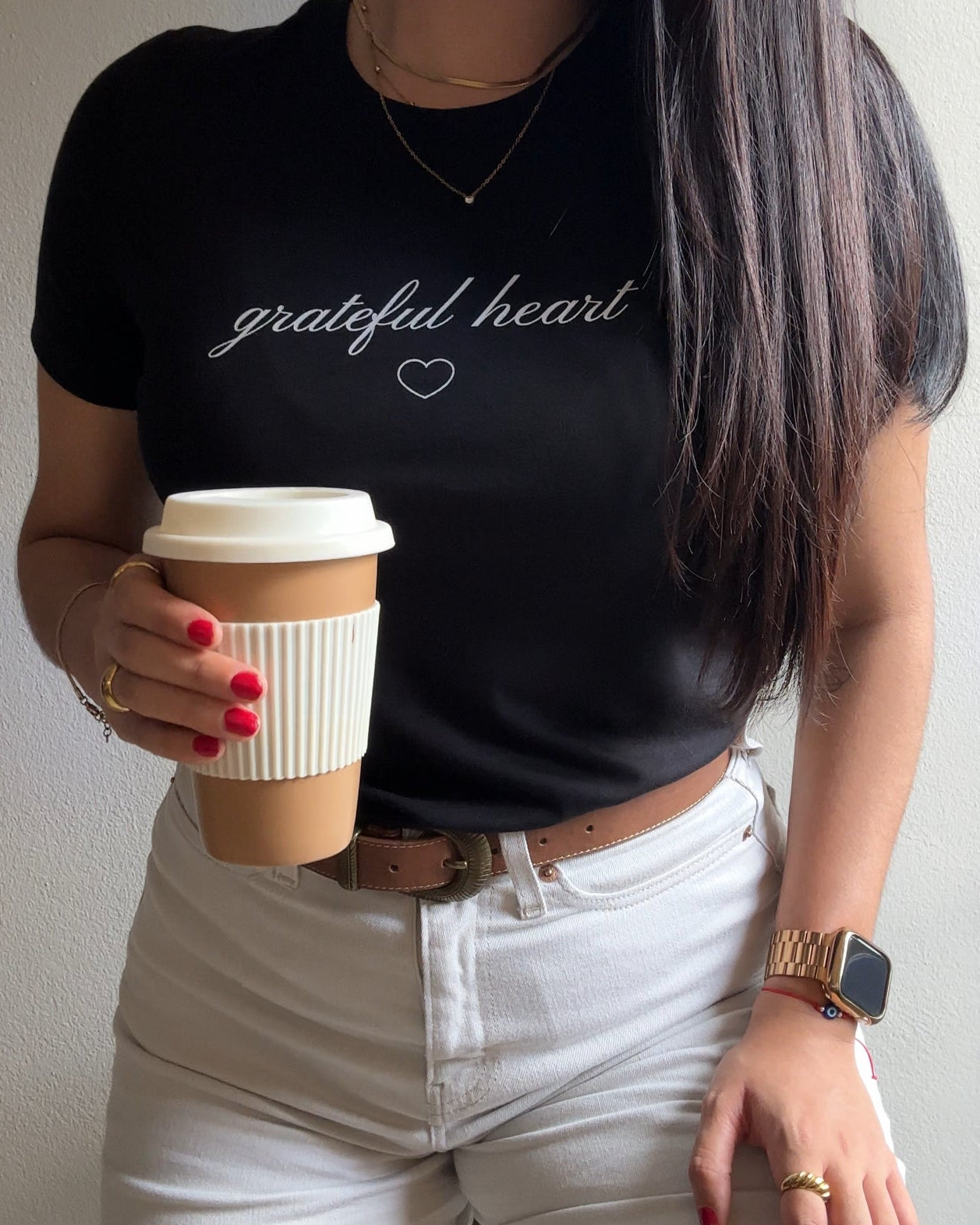 The Grateful Tee Black