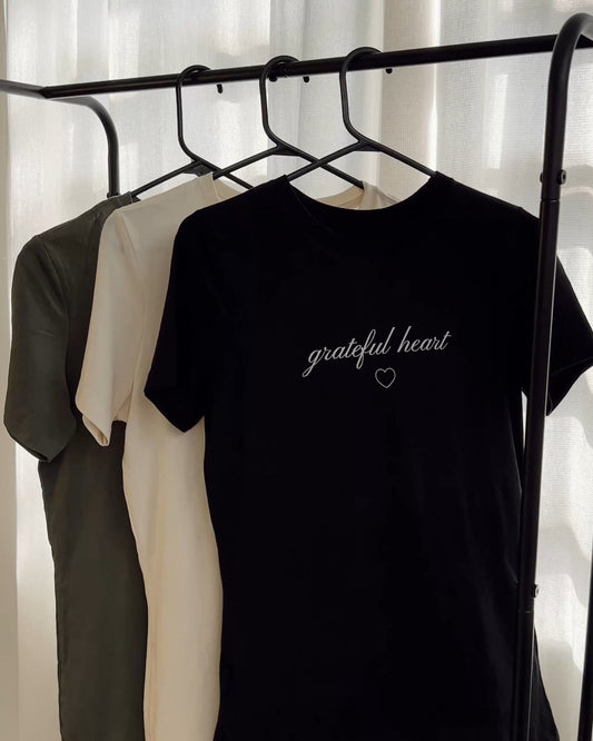The Grateful Tee Black