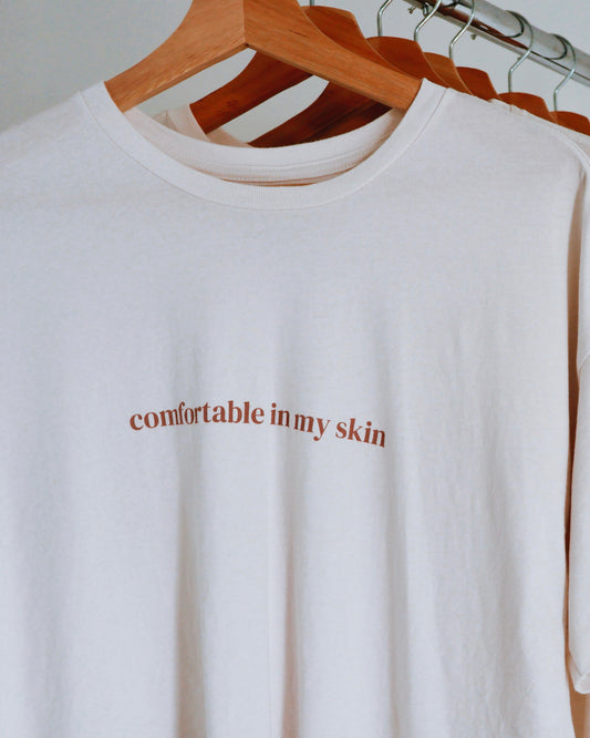 In My Skin Oversized Cropped Tee