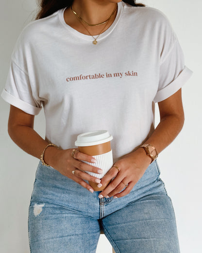 In My Skin Oversized Cropped Tee
