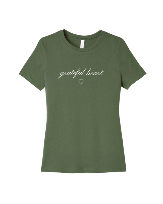 The Grateful Tee Olive Green
